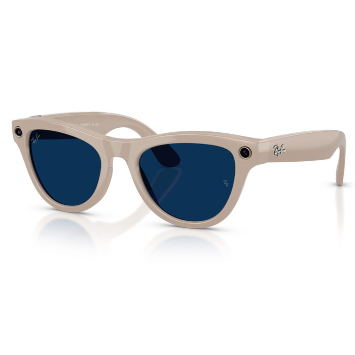 Смарт-окуляри Ray-Ban Meta Skyler Gen 2 Shiny Chalky Gray Clear to Sapphire Transition S52