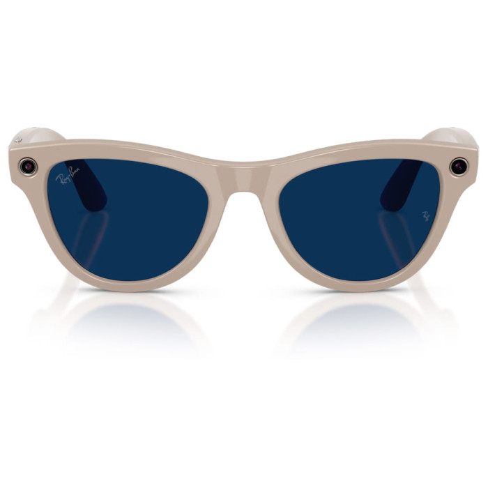 Смарт-окуляри Ray-Ban Meta Skyler Gen 2 Shiny Chalky Gray Clear to Sapphire Transition S52