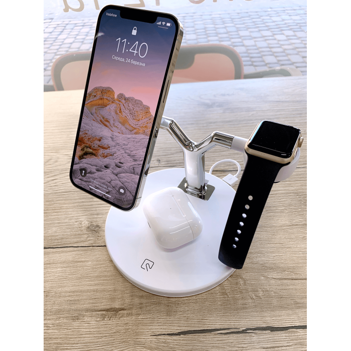 Док-станція 3in1 - MagSafe, 25W Black