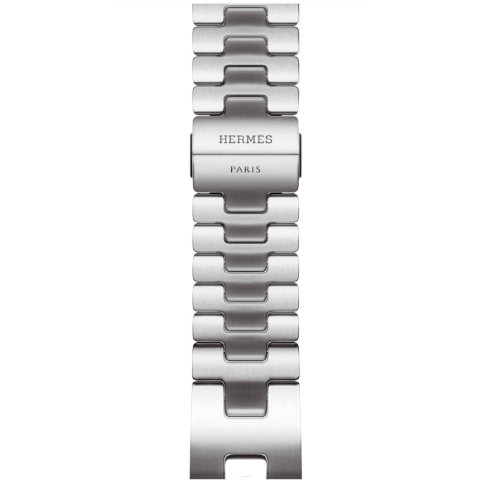 Apple Watch Hermès S11 46mm Silver with with Satiné Grand H (M)