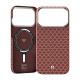 Чохол для iPhone 17 Pro / 18 Pro - Benks Armor Air Grid Kevlar MagSafe, Orange