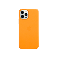 Чохол для iPhone 12/12 Pro - Leather MagSafe, Orange (HC)
