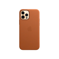 Чохол для iPhone 12/12 Pro - Apple Leather MagSafe, Saddle Brown