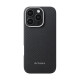 Чохол для iPhone 16 Pro - Pitaka Ultra-Slim Twill 600D MagSafe, Black / Grey