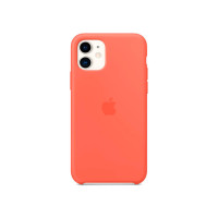 Чохол для iPhone 11 - Silicone, Clementine (Orange) (HC)