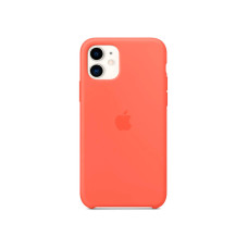 Чохол для iPhone 11 - Silicone, Clementine (Orange) (HC)
