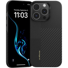 Чохол для iPhone 16 Pro - Benks Montage Armor Air Kevlar (600D/1500D) MagSafe, Black