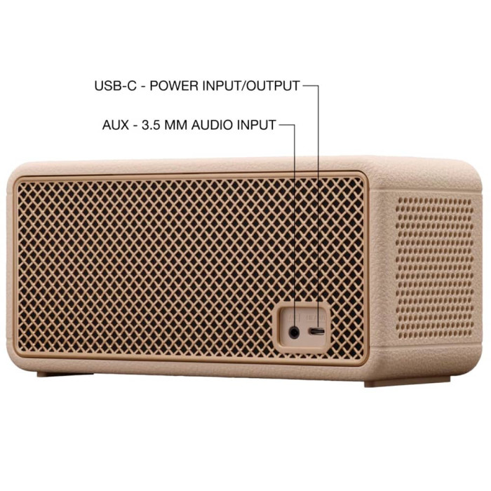 Портативна колонка Marshall Middleton II Cream (UA)