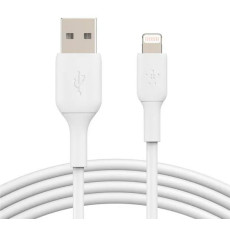 Кабель USB to Lightning - Belkin, PVC 12W 2m, White