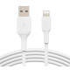 Кабель USB to Lightning - Belkin, PVC 12W 2m, White