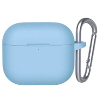 Чохол для Apple AirPods 4 / 5 - Blueo Liquid Silicone Protective Case, Light Blue