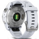 Смарт-годинник Garmin Fenix 7S Silver with Whitestone Band