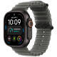 Apple Watch Ultra 4 Black Titanium, Black Ocean Band