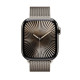 Apple Watch S10 46mm Natural Titanium, Natural Milanese Loop (M/L), LTE