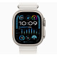 Apple Watch Ultra 2 Titanium, White Ocean Band (One Size), LTE