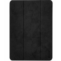 Чохол для iPad 10.2 (2019-21) - Comma Leather Case with Pen Holder Series, Black