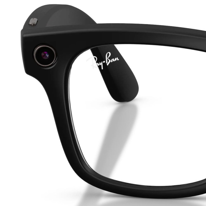 Смарт-окуляри Ray-Ban Meta Wayfarer Gen 2 Matte Black Frame Clear Lenses s50