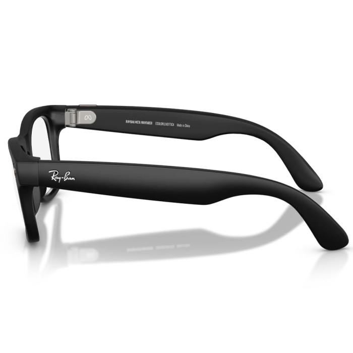 Смарт-окуляри Ray-Ban Meta Wayfarer Gen 2 Matte Black Frame Clear Lenses s50