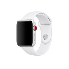 Ремінець для Apple Watch - 38/40/41mm, Sport Band, White (S) (HC)