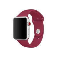 Ремінець для Apple Watch - 42/44/45/46/49mm, Sport Band, Rose Red (HC)
