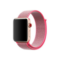 Ремінець для Apple Watch - 42/44/45/46/49mm, Sport Loop, Hot Pink (HC)