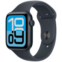 Apple Watch SE (3Gen) 44mm Midnight, Midnight Sport Band (S/M) (2025) LTE