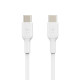 Кабель USB-C to USB-C - Belkin, Boost Up 60W 1m, White