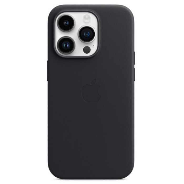 Чохол для iPhone 14 Pro - Leather, Midnight (HC)