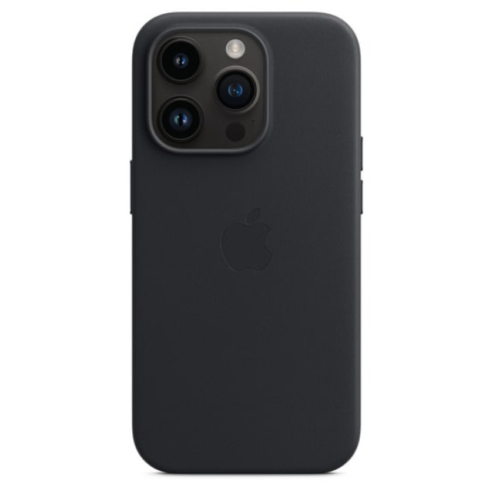 Чохол для iPhone 14 Pro - Leather, Midnight (HC)