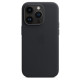 Чохол для iPhone 14 Pro - Leather, Midnight (HC)