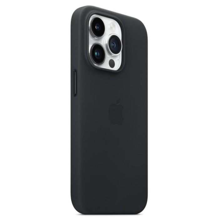 Чохол для iPhone 14 Pro - Leather, Midnight (HC)