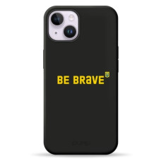 Чохол для iPhone 14 - Pump Silicone Minimalistic MagSafe, Be Brave