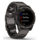 Смарт-годинник Garmin Fenix 7 Sapphire Solar Carbon Gray DLC Titanium w. Vented Titanium Band