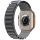 Ремінець для Apple Watch - 42/44/45/46/49mm, AmazingThing Titan Sport Loop, Grey