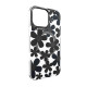 Чохол для iPhone 16 Pro Max - Switcheasy Fleur M Patterned Shockproof MagSafe, Black