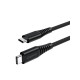 Кабель USB-C to USB-C - Choetech, Magnet PD3.1 240W 1.2m, Black