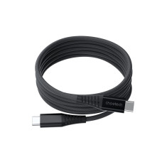 Кабель USB-C to USB-C - Choetech, Magnet PD3.1 240W 1.2m, Black