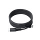 Кабель USB-C to USB-C - Choetech, Magnet PD3.1 240W 1.2m, Black