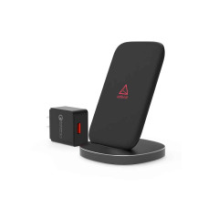 Бездротова зарядна станція - Adonit, Wireless Fast Charging Stand, Black