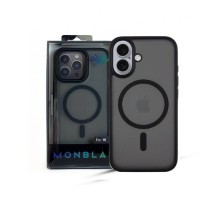 Чохол для iPhone 16 Plus - Monblan Matte MagSafe, Black