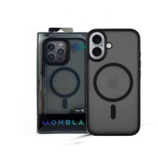 Чохол для iPhone 16 Plus - Monblan Matte MagSafe, Black