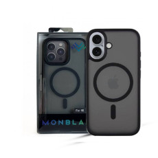 Чохол для iPhone 16 Plus - Monblan Matte MagSafe, Black