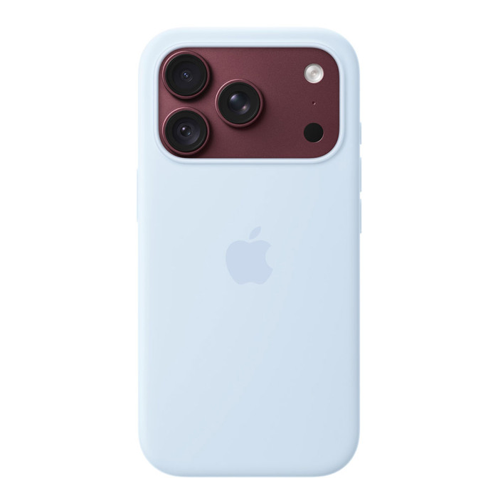 Чохол для iPhone 17 Pro / 18 Pro - Silicone MagSafe, Light blue (HC)
