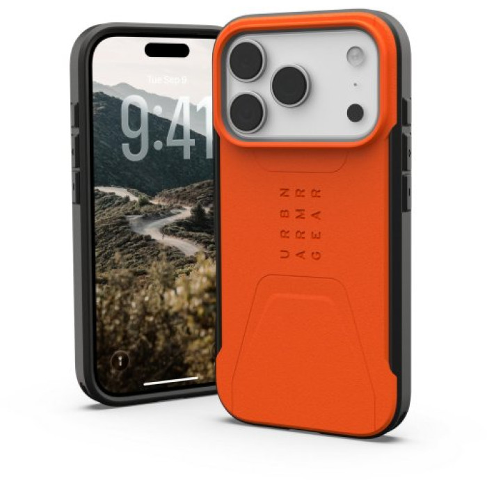 Чохол для iPhone 17 Pro - UAG Civilian MagSafe, Orange