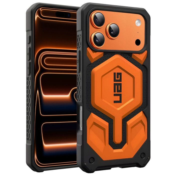 Чохол для iPhone 17 Pro Max - UAG Monarch Pro MagSafe, Orange