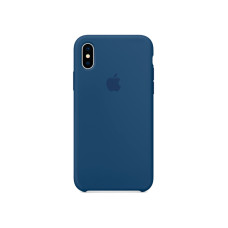Чохол для iPhone X/Xs - Silicone Case, Blue Cobalt (HC)