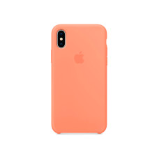 Чохол для iPhone X/Xs - Silicone, Peach (HC)