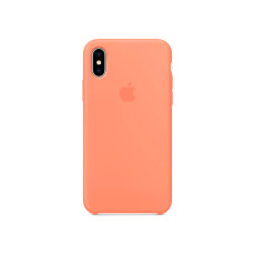 Чохол для iPhone X/Xs - Silicone, Peach (HC)