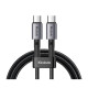 Кабель USB-C to USB-C - McDodo, Prism Series 65W 1.5m, Black