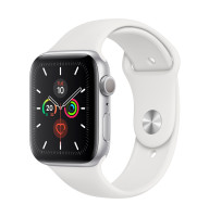 Apple Watch S5 40mm Silver Aluminum, White Sand Sport Band MWWN2 (GPS+LTE) Як новий